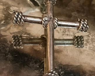 Sterling Byzantine cross