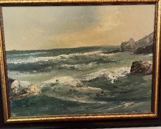 Original oil on canvas by MATTEO MIRABILE…very well know artist