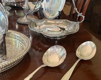 Antique silver plate 