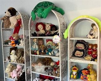 Vintage plush animals