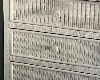 Room full of vintage wicker 