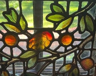 An important section of Art Nouveau stained glass…David Cottier, Scottish artist mid 1800s