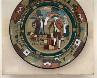 Buffalo Pottery plate