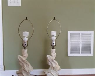 1960s plasto Driftwood lamp. Great condition. $100 pc