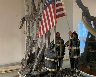 9/11 firefighter statue 