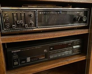 Older stereo equipment 