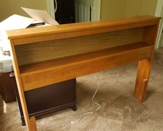 Bookcase headboard