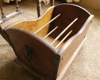 Vintage magazine rack