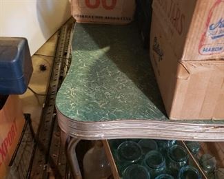 Vintage laminate kitchen table