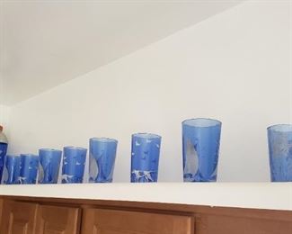 Vintage Hazel Atlas glass collection