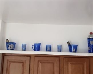 Vintage Hazel Atlas glass collection