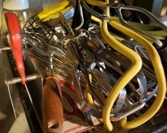 Vintage kitchen utensils