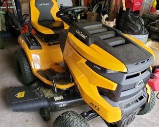 Cub Cadet riding mower (1year old)