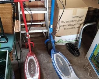 Motorized scooters