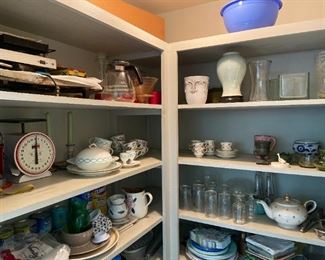 china, glass and porcelain