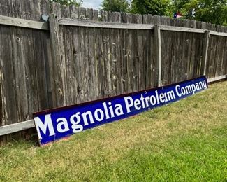 Magnolia Petroleum Company Sign (Now known as Mobil)