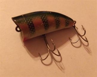Vintage Kautzky Chug Ike Wood Fishing Lure