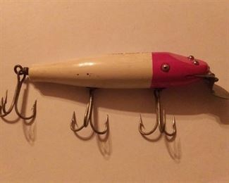 Vintage Creek Chub Pikie Wood Fishing Lure