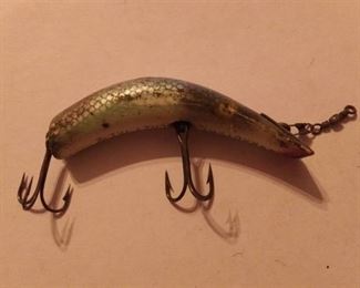 Vintage Kautzky Lazy Ike 2 Wood Fishing Lure