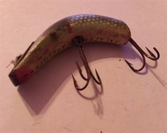 Vintage Kautzky Lazy Ike 1 Wood Fishing Lure