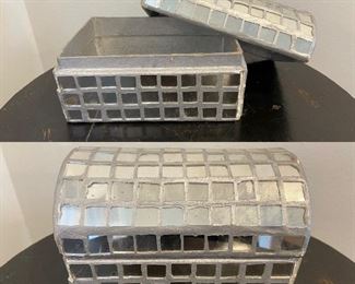 Small Mirrored  Box