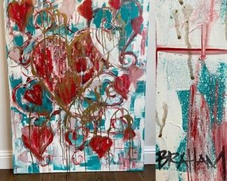 Signed Painting on Canvas