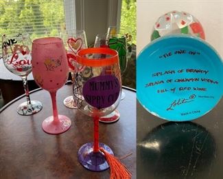 Hand Painted Wine Glasses-Some Lolita Wine Glasses