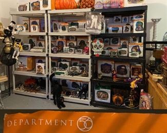 Huge Collection of Department 56 Halloween 