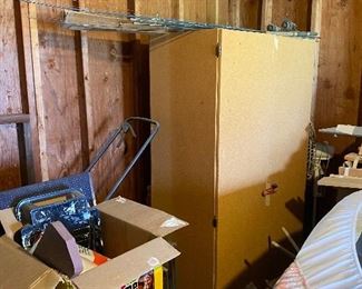 Vintage fishing poles