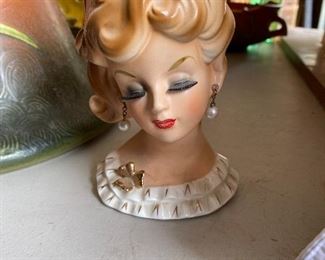 Lady head vase!