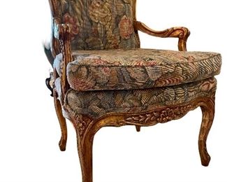 Tapestry fabric chair