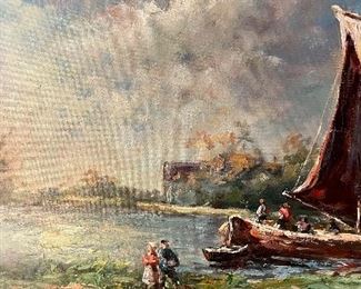 one of many pictures and paintings in the house