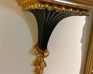 One of a pair of wall brackets --so pretty