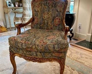 Beautiful tapestry chair
