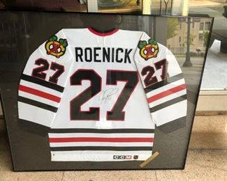 Signed Jersey - Jeremy Roenick with PSA 