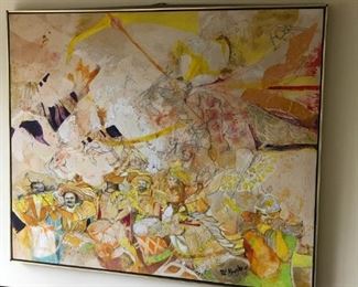 Original Art: Renaissance  "Knight Jester Tournament"  