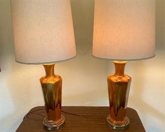 Mid-Century Lamp Set