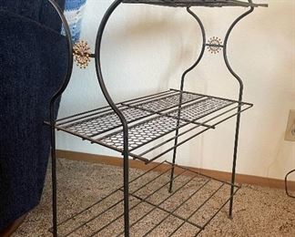 Wire End Table