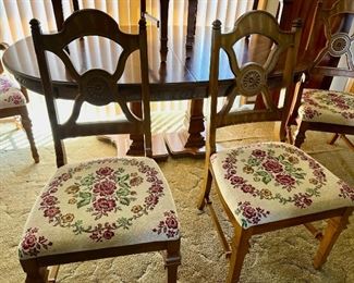 Stitched Dining Room Chairs