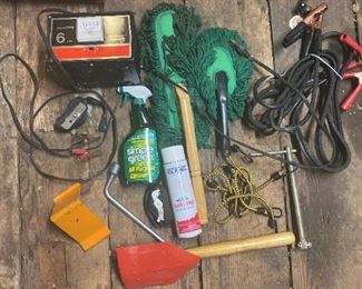 6 Amp Battery Charger Jumper Cables Tie Downs And More