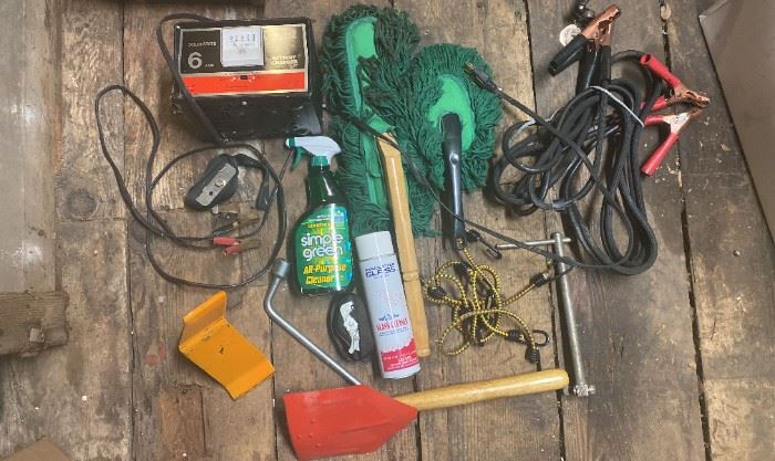 6 Amp Battery Charger Jumper Cables Tie Downs And More