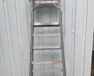 6 Foot Werner SafTMaster Aluminum Ladder
