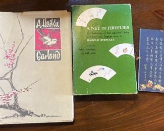 A Haiku Garland 1968 And A Net Of Fireflies 1974 Japanese Haiku Books