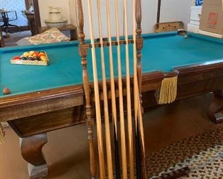 American Classic Billiards Table And Accessories