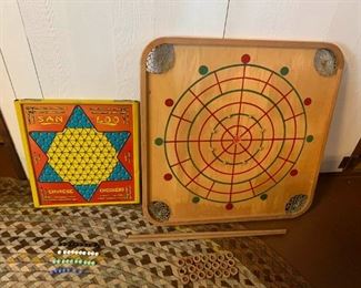 Carrom 85 And Chinese Checkers MultiGame Boards