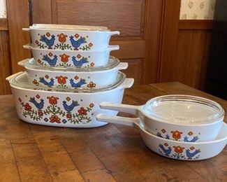 Country Festival Corning Ware Bakeware Set