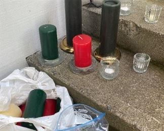 Pillar Candles Votive Candle Holders Candle Stands Assortment