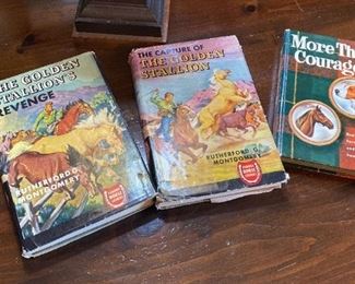 Rutherford G Montgomery Golden Stallion Books And More Than Courage Books