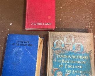 SevenOaks Holland At the Back of The North Wind MacDonald Famous Authors of England and America