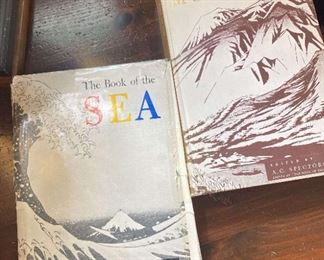 The Book Of The Sea And The Book Of The Mountains by A C Petorsky and Stone Bookends
